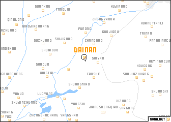 map of Dainan