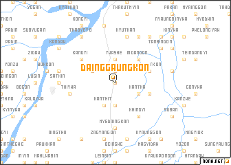 map of Dainggaungkon