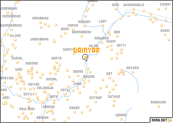 map of Dainyar