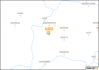 map of Dain