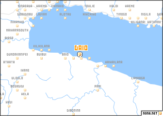 map of Daio
