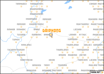 map of Dại Phong