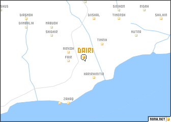 map of Da‘iri