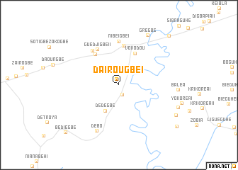 map of Dairougbé I