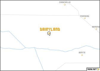 map of Dairyland