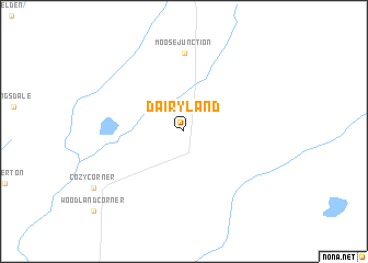 map of Dairyland