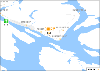 map of Dairy
