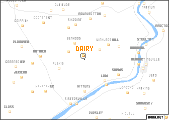 map of Dairy