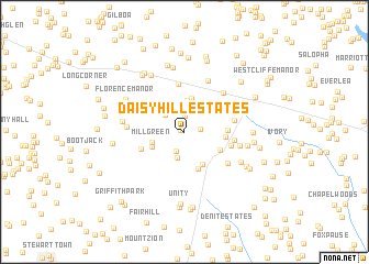 map of Daisy Hill Estates