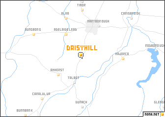 map of Daisy Hill