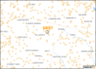 map of Daisy