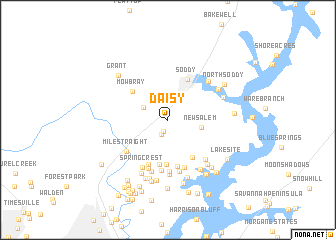 map of Daisy