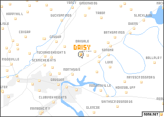 map of Daisy