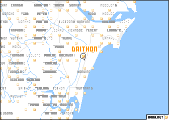 map of Ðái Thôn