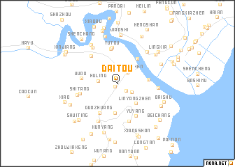 map of Daitou