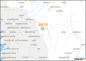 map of Daitō