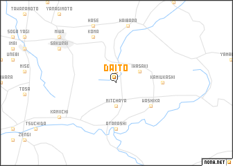 map of Daitō