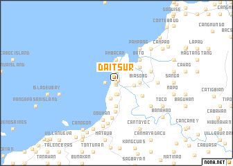 map of Dait Sur