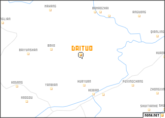 map of Daituo