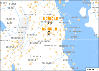 map of Dāiwāla