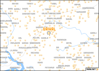 map of Dāiwāl