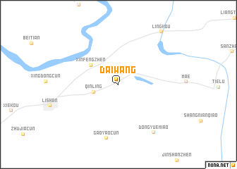 map of Daiwang