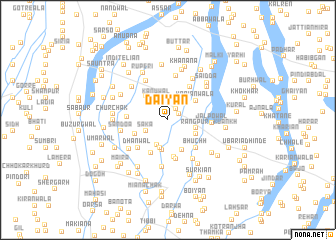 map of Daiyān