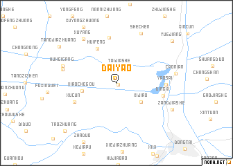 map of Daiyao