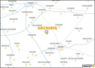 map of Daizhuang