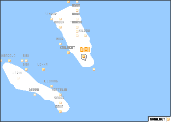 map of Dai