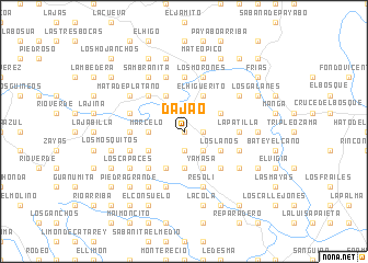 map of Dajao