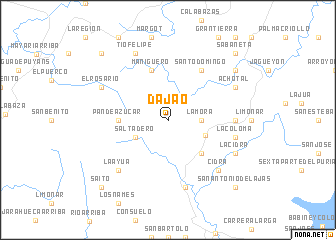 map of Dajao