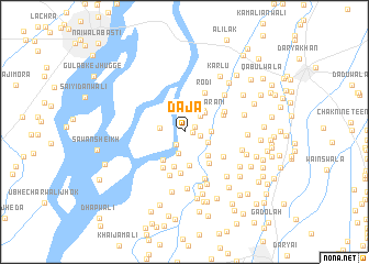 map of Dāja