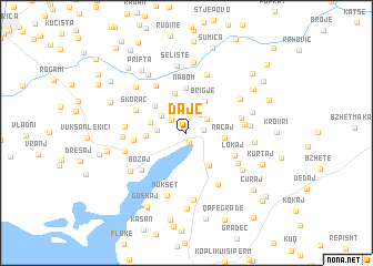 map of Dajç