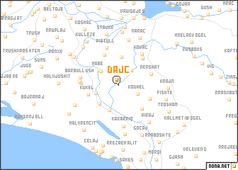 map of Dajç