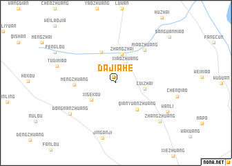 map of Dajiahe