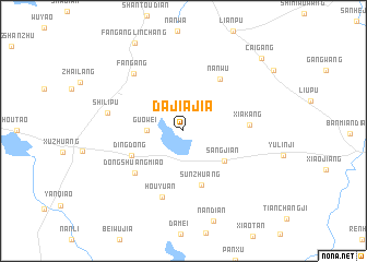 map of Dajiajia