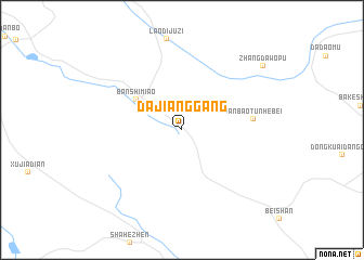 map of Dajianggang