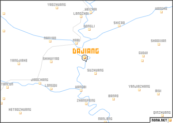 map of Dajiang