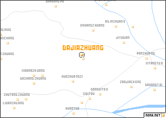 map of Dajiazhuang