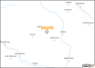 map of Dajing