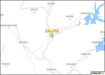 map of Dajing