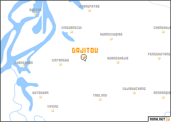 map of Dajitou