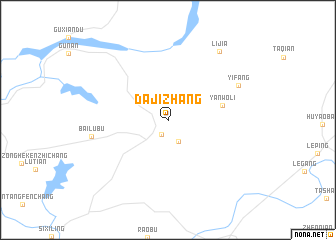 map of Dajizhang