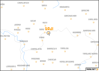 map of Daji