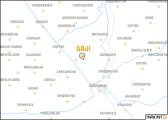 map of Daji