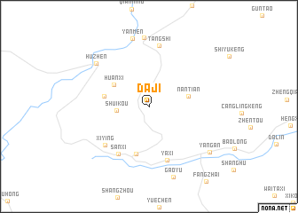 map of Daji