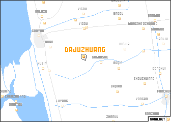 map of Dajuzhuang