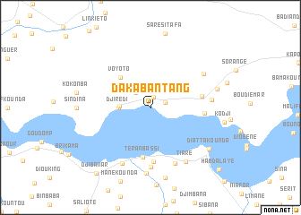 map of Dakabantang