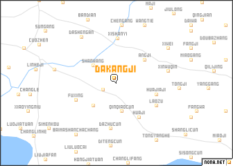 map of Dakangji